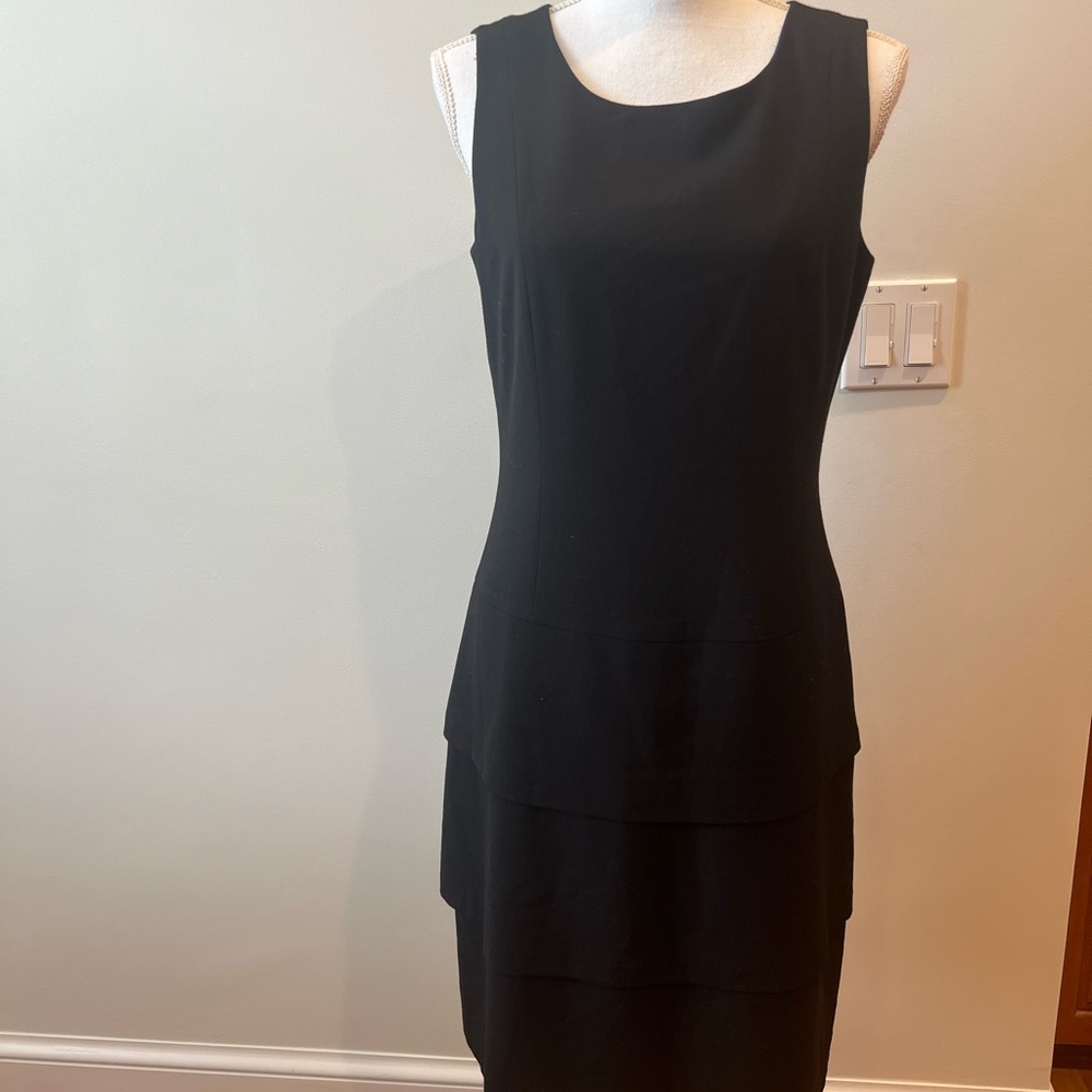 Elegant Black Sleeveless Dress